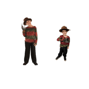 DISFRAZ PESADILLA NIÑO INCLUYE: REMERA + PANTALÓN