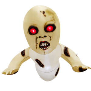 INFLABLE ZOMBIE EN LA VENTANA - 1,2 mts ALTURA - 3 Leds