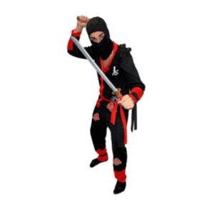 DISFRAZ NINJA OTAKU HOMBRE INCLUYE: MONO+PASAMONTAÑA+CINTA