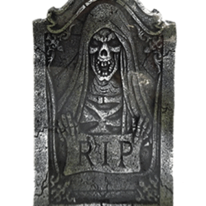 LÁPIDA *EMBRUJO DE LA MUERTE* 46x30,5x1,8cm (No lleva pilas)