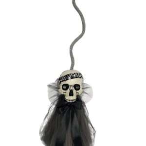 ESCOBA *SKULL* EMBRUJADA 91x27x21cm. - 3 Pilas AAA (no incluidas)