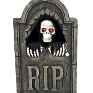 LÁPIDA MOVEDIZA *RIP* 54x24x11cm. 3 Pilas AAA (no inlcuidas)