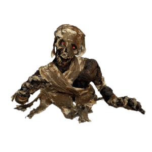 MITAD DE ZOMBIE DESTARTALADO - 44x154x18cm. 3 pilas AA (no incluidas) Luz, sonido y movimiento.