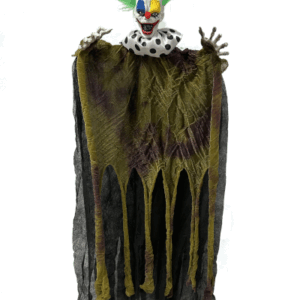 PAYASO DEL MÁS ALLÁ (PARA COLGAR)  75x44x7 cm. - No lleva Pilas EFECTO: Decoración