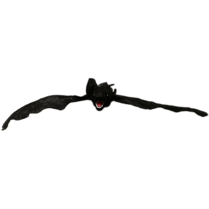 MURCIÉLAGO VUELO NOCTURNO - 88,5x39,5x8,5cm - 3 Pilas AA (no incluidas) EFECTO: Sonido y Movimiento
