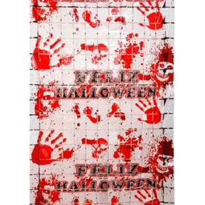 CORTINA FELIZ HALLOWEEN 100x200cm