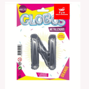GLOBO METALIZADO GRANDE - PLATEADO N