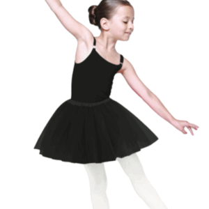 TUTU NEGRO GLITTER *PRIMA BALERINA* 25 CM NIÑOS