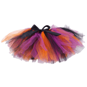 TUTU *BRUJIS* CON TUL TRICOLOR - Talle infantil