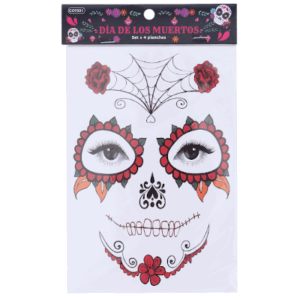 TATUAJES SET DÍA DE LOS MUERTOS