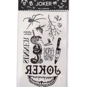 COTILLÓN JOKER - Paquete x 4
