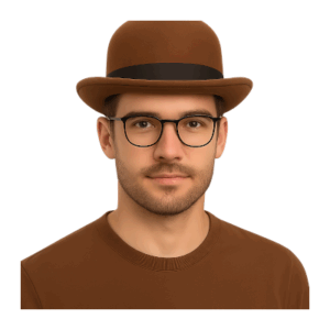 SOMBRERO BOMBIN MARRON