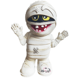 ANIMATRONIC *MOMIA KID* 20x15x30cm - 2 Pilas AA (no incluidas) EFECTO: Sonido y movimiento