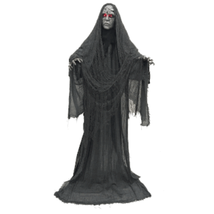 PORTADOR DE LA OSCURIDAD - : 170x134x15 cm. - 3 Pilas AA (no incluídas)EFECTO: Luz led, sonido y movimiento