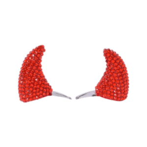 HEBILLAS DIABLITA STRASS x 2 unidades