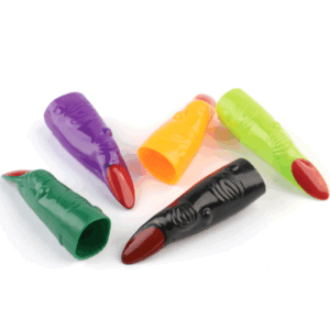 UÑAS DE BRUJA - BOLSITA X 8 UNIDADES