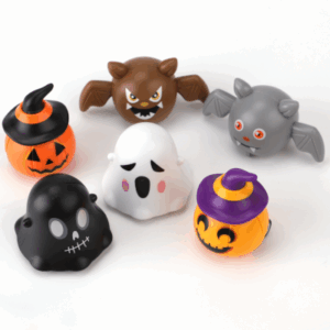 PERSONAJES HALLOWEEN PULL BACK - BOLSITA X 6 UNIDADES
