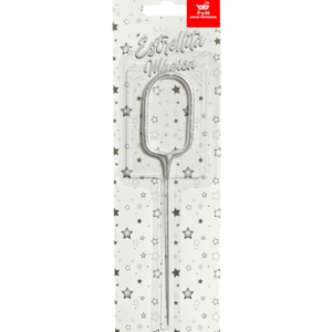 NUMERO ESTRELLITA MAGICA PLATEADA 0