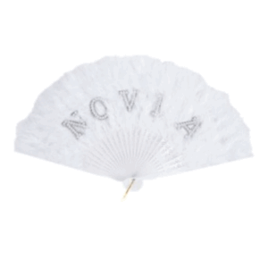 ABANICO "NOVIA" BLANCO