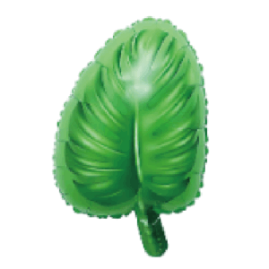 GLOBO METALIZADO *PALMAS* 38x52cm