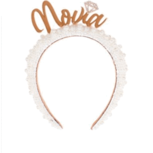 VINCHA *NOVIA* PERLADA