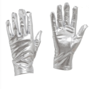 GUANTES PLATEADOS