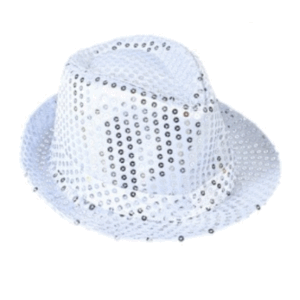 GORRO FUNYI DE LENTEJUELAS PLATEADO