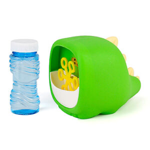 DINOSAURIO SOPLA BURBUJAS - CAJA X 1 UNIDAD