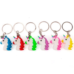 LLAVEROS UNICORNIO - BOLSITA X 12 UNIDADES