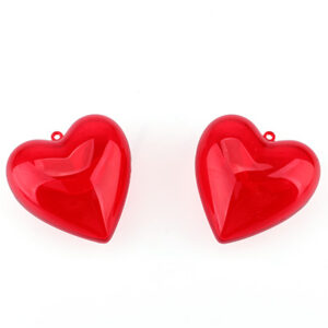 CAJITA CORAZÓN DE 8 CM - BOLSITA X 2 UNIDADES