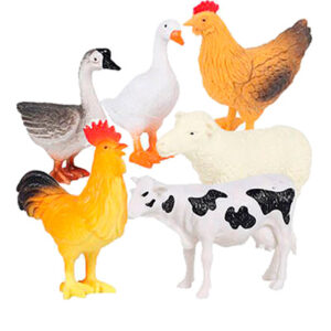SET ANIMALES DE LA GRANJA - BOLSITA X 6 UNIDADES