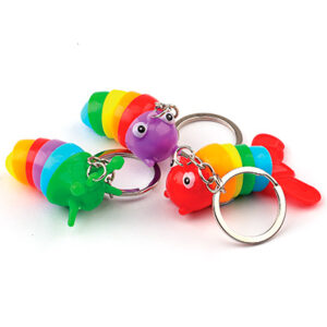 LLAVEROS FIDGET LOCOS - BOLSITA X 12 UNIDADES