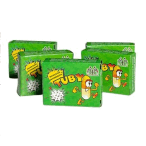 ESTALLOS TUBY VERDE- Cajita x 10