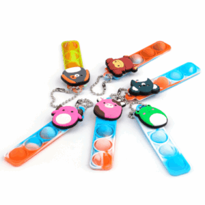 LLAVERO POP IT ANIMALITOS - BOLSITA X 6 UNIDADES