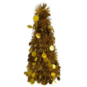 ARBOLITO *CHIC* DORADO - 48cm.