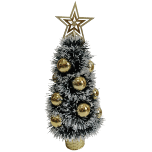 ARBOLITO *LISTO AL INSTANTE* DORADO GRANDE - 40cm.