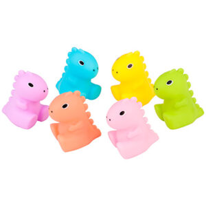 DINOSAURIOS SQUISHY - BOLSITA X 4 UNIDADES