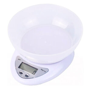 BALANZA HOGAREÑA CON BOWL (CAPACIDAD MÁXIMA 5kg)