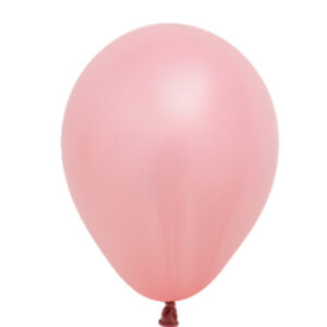 GLOBOS PAYASO 5" DECORADOR ROSA x 50 unidades