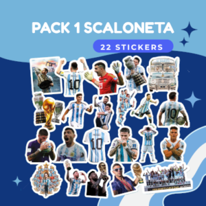 STICKER CALCOS ARGENTINA 25 STICKERS - PACK1