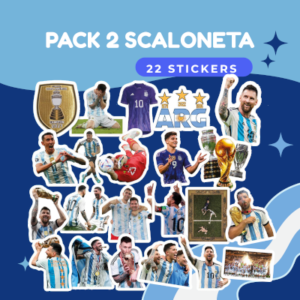 STICKER CALCOS ARGENTINA 25 STICKERS - PACK2