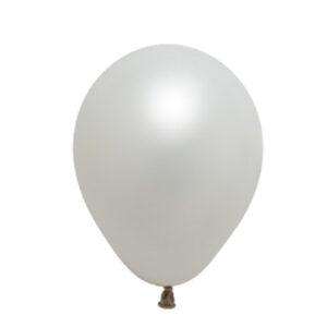 GLOBOS PAYASO 5" TRANSPARENTE x 50 unidades
