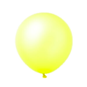 GLOBBY 10" NEON AMARILLO x 25 unidades