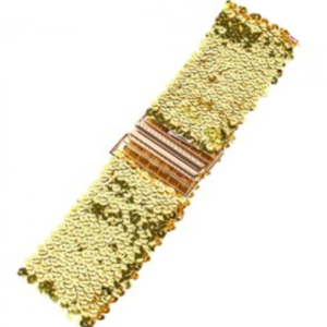 CINTURON DORADO DE LENTEJUELAS