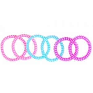 SET x 6 COLITAS BRILLOSAS