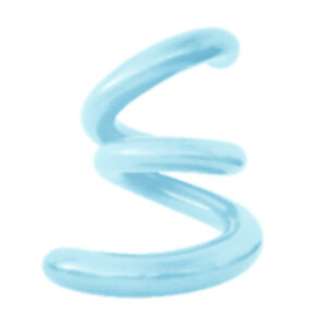 GLOBOS PAYASO 270" DECORADOR AZUL CLARO x 50 unidades