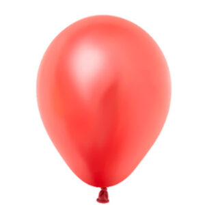 GLOBOS PAYASO 5" DECORADOR ROJO x 50 unidades