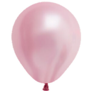 GLOBOS PAYASO 5" PEARL ROSA x 50 unidades
