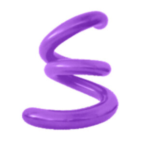 GLOBOS PAYASO 270" DECORADOR VIOLETA x 50 unidades