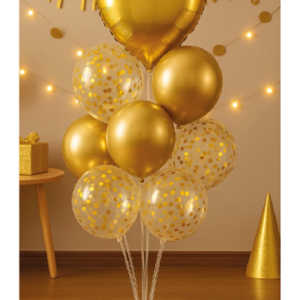 EXHIBIDOR ACRILICO DE GLOBOS PARA 7 GLOBOS